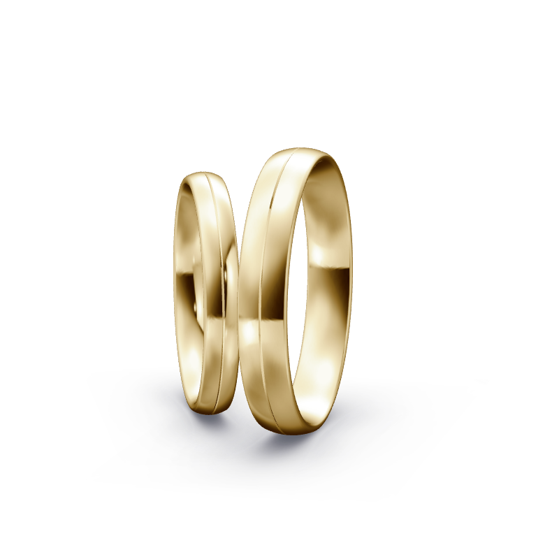 Miniaturbild: Trauringe TL2589 - Gelbgold (Poliert) | Eheringe aus Gold