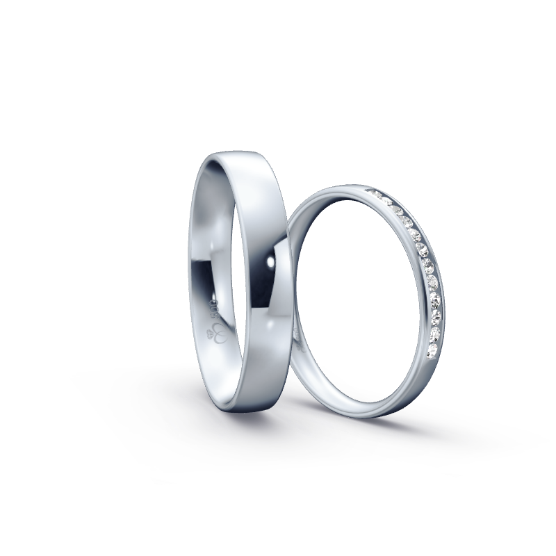 Miniaturbild: Trauringe TL5856 - Palladium