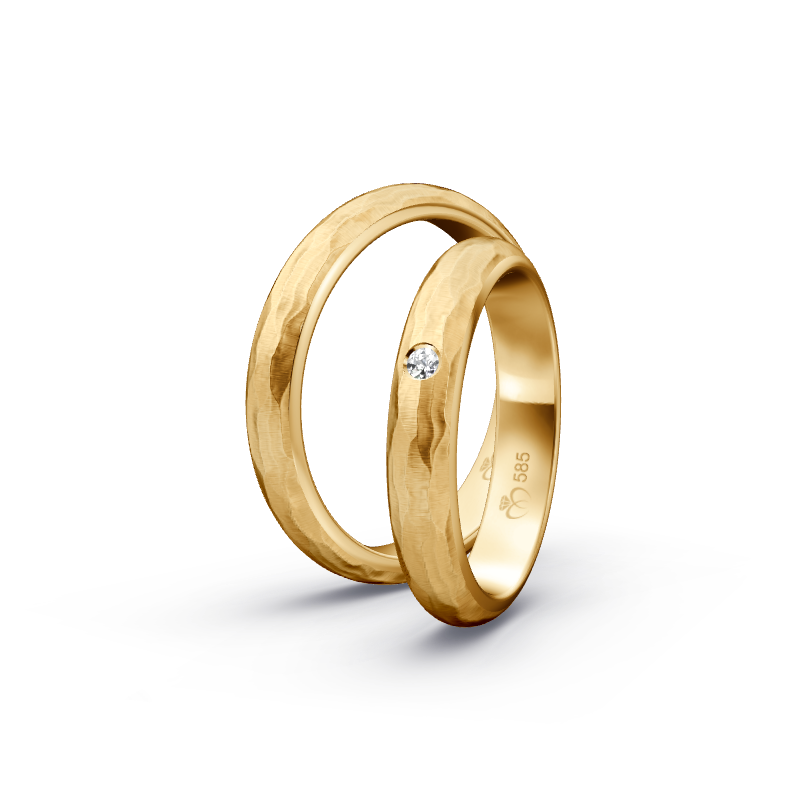 Miniaturbild: Trauringe TL7157 - Sattgelb-Gold