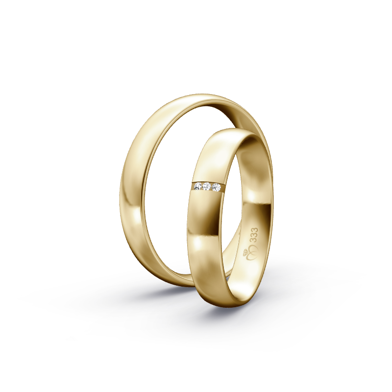 Miniaturbild: Trauringe TL7784 - Gelbgold (Poliert) | Eheringe aus Gold