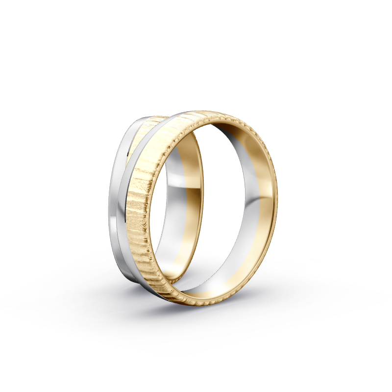 Miniaturbild: Trauringe TL5459 - Gelbgold/Weißgold