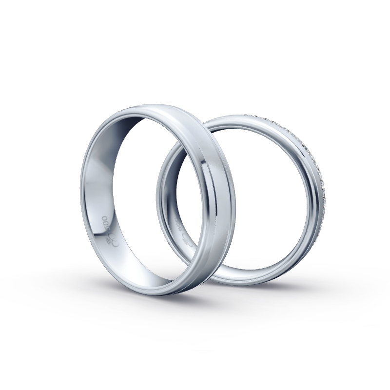 Miniaturbild: Trauringe TL9488 - Palladium