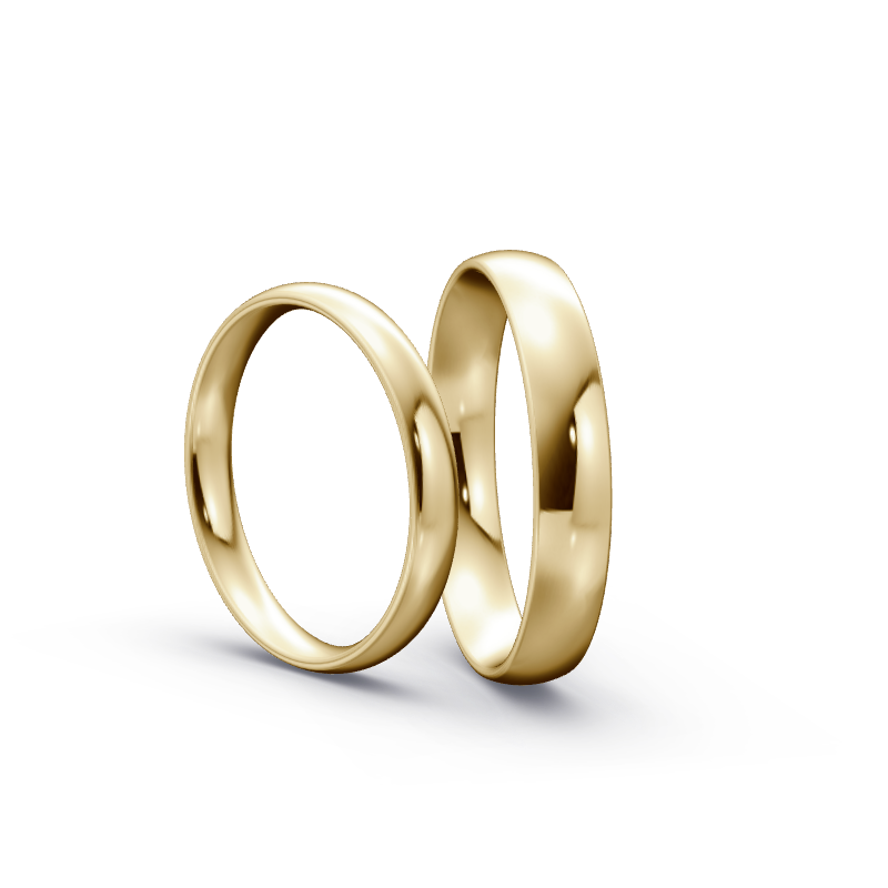Miniaturbild: Trauringe TL5000 - Gelbgold (Poliert) | Eheringe aus Gold