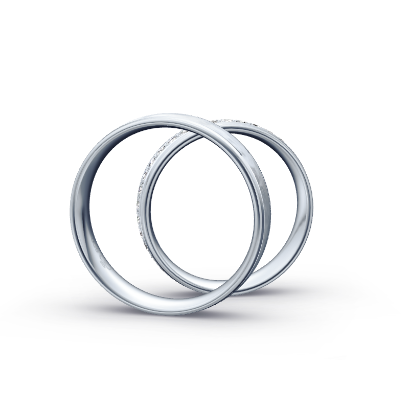 Miniaturbild: Trauringe TL8001 - Palladium