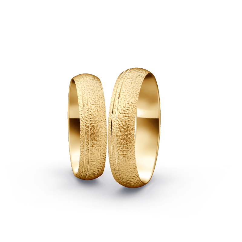 Miniaturbild: Trauringe TL9643 - Sattgelb-Gold