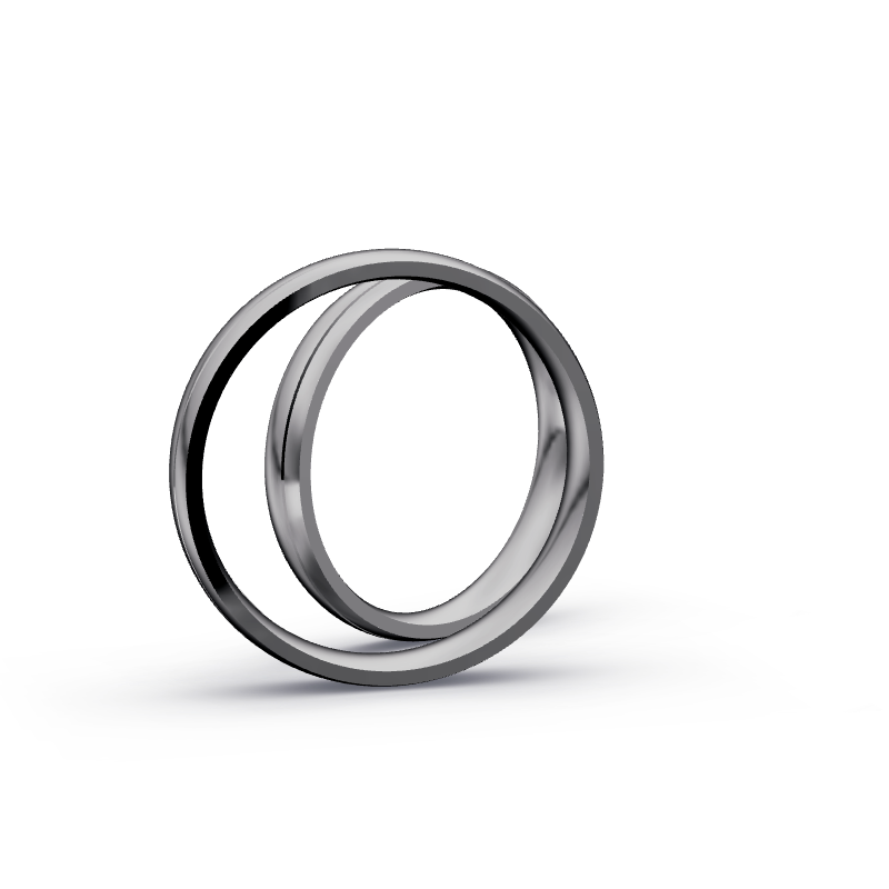 Miniaturbild: Trauringe TL7149 - Tantal (poliert) | 999er Tantal Ring