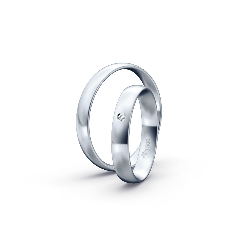 Miniaturbild: Trauringe TL9874 - Palladium