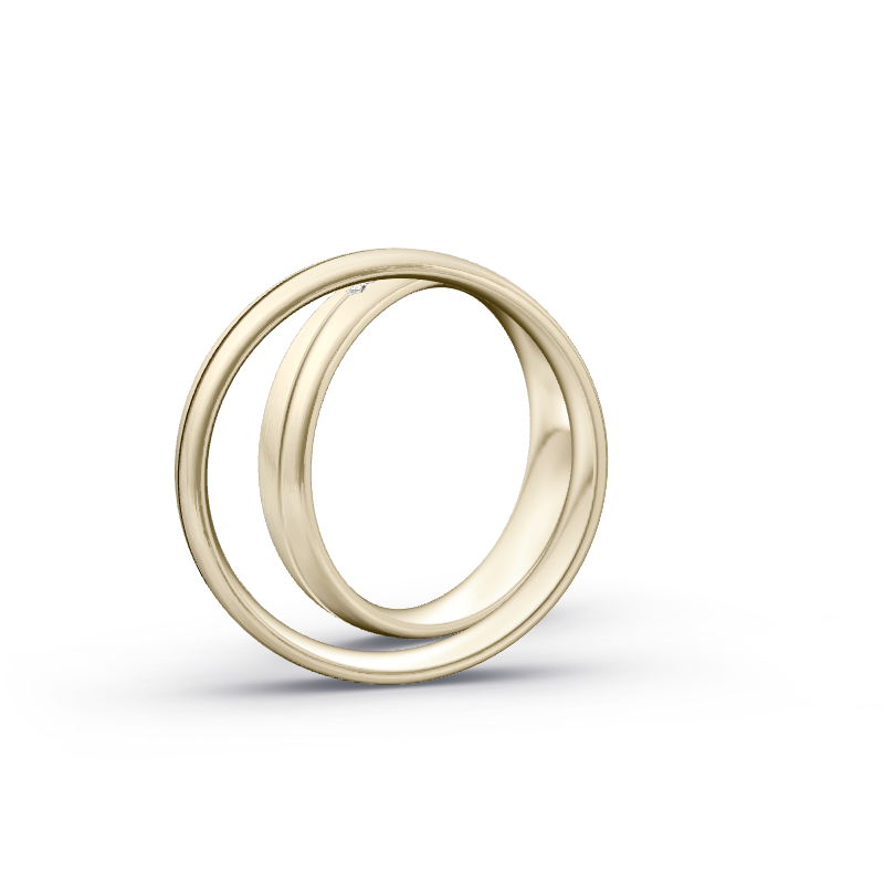 Miniaturbild: Trauringe TL7096 - Chamois (Altweißgold)