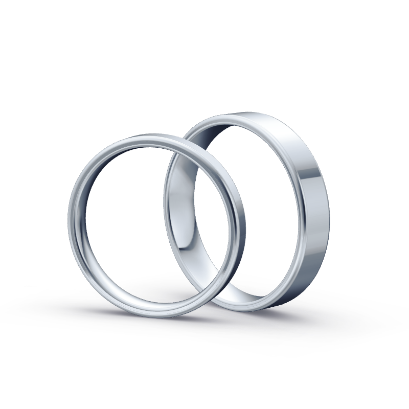 Miniaturbild: Trauringe TL8103 - Palladium