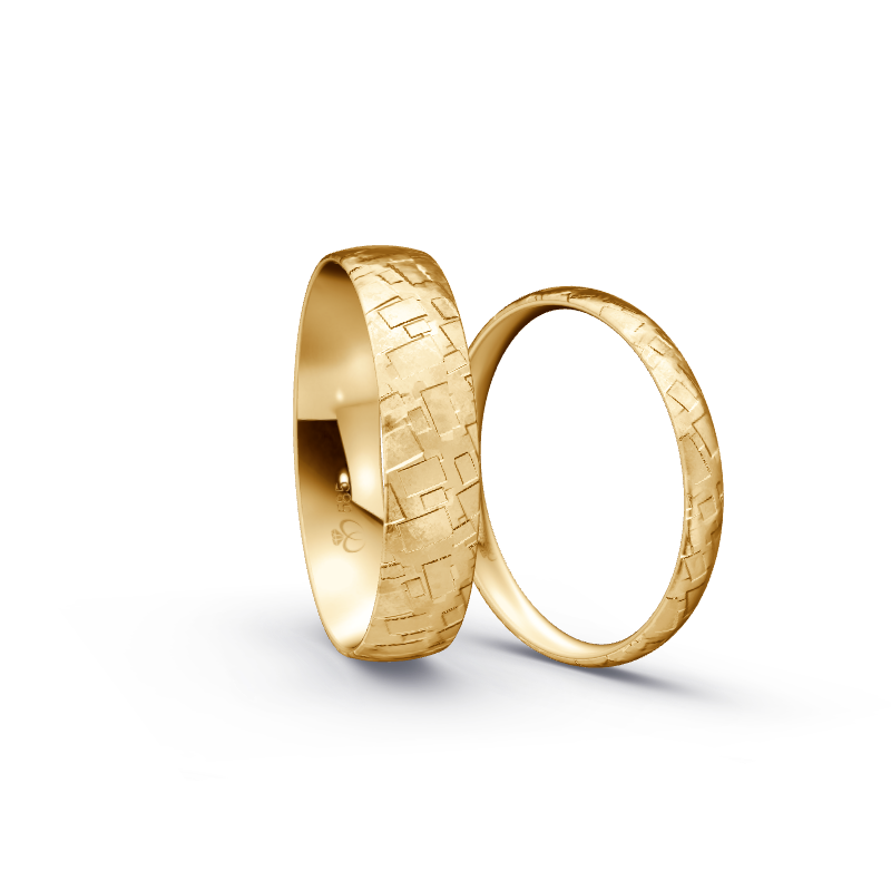 Miniaturbild: Trauringe TL7534 - Sattgelb-Gold