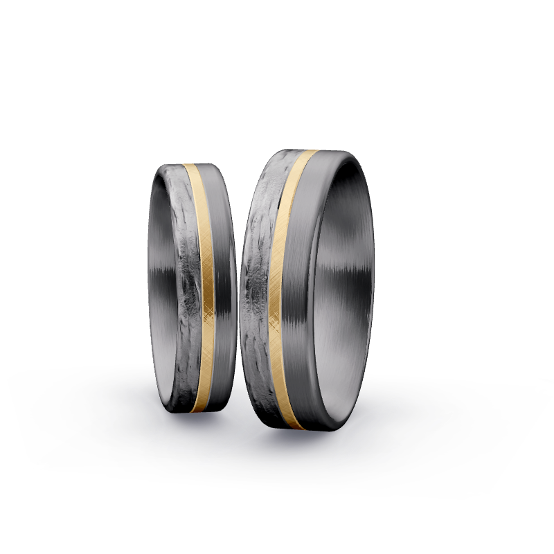 Miniaturbild: Trauringe TL1337 - Tantal/Gelbgold