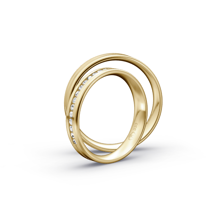 Miniaturbild: Trauringe TL6528 - Gelbgold (Poliert) | Eheringe aus Gold