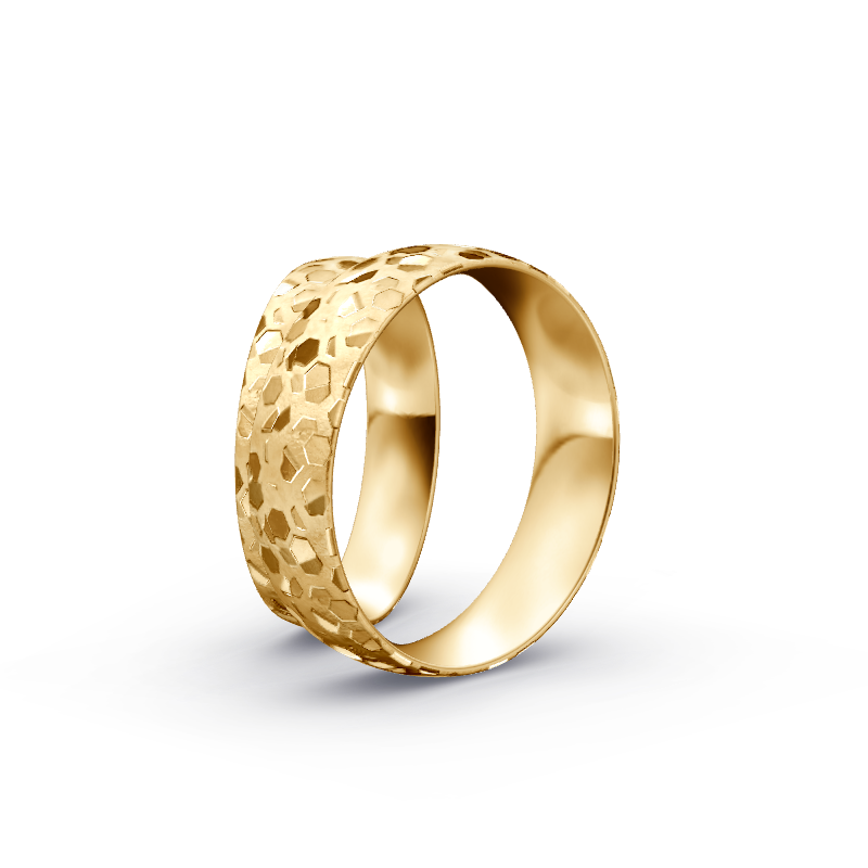 Miniaturbild: Trauringe TL7437 - Sattgelb-Gold
