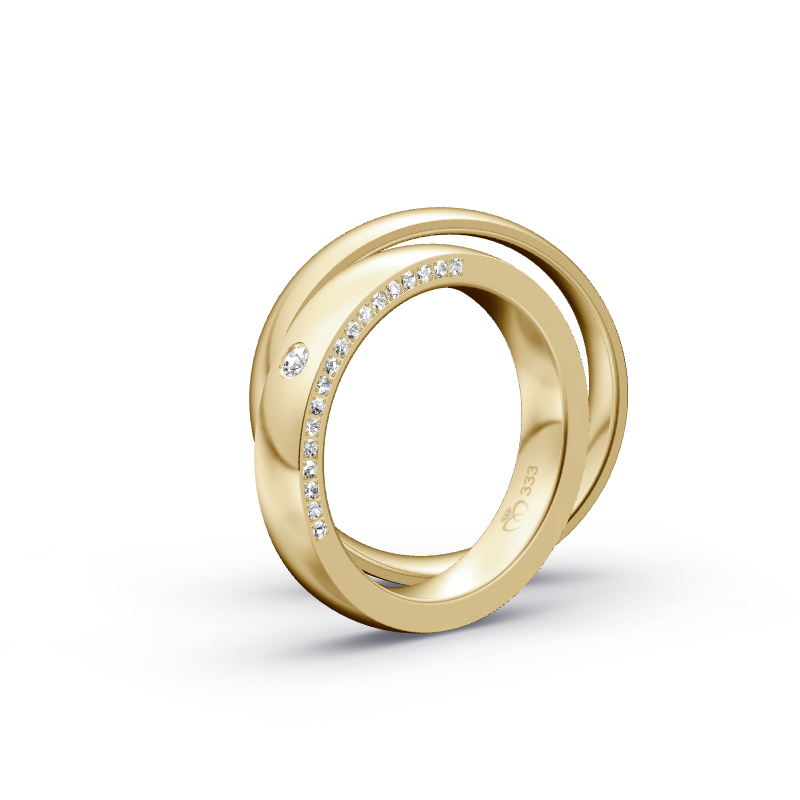 Miniaturbild: Trauringe TL3138 - Gelbgold (Poliert) | Eheringe aus Gold