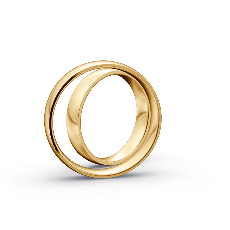 Miniaturbild: Trauringe TL7367 - Sattgelb-Gold