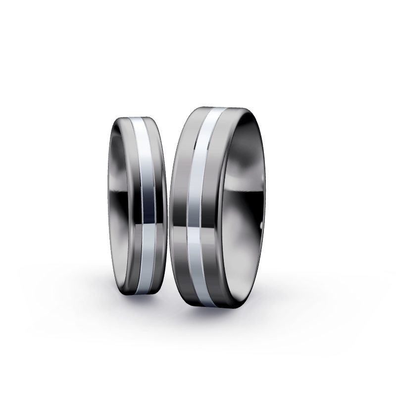 Miniaturbild: Trauringe TL8843 - Tantal/Platin