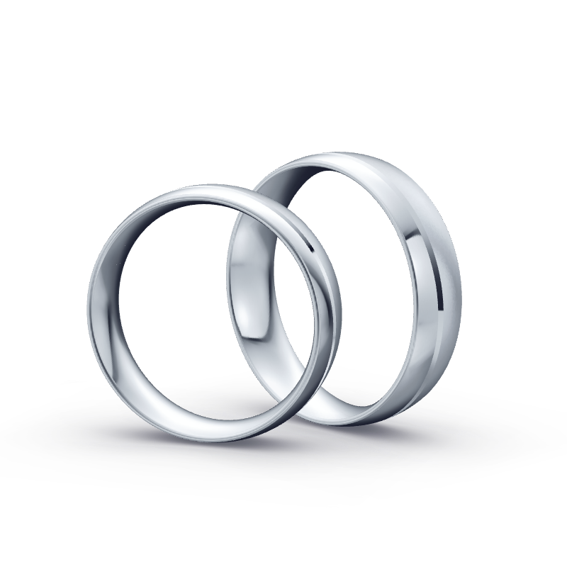 Miniaturbild: Trauringe TL6752 -  mit 1 Brillant