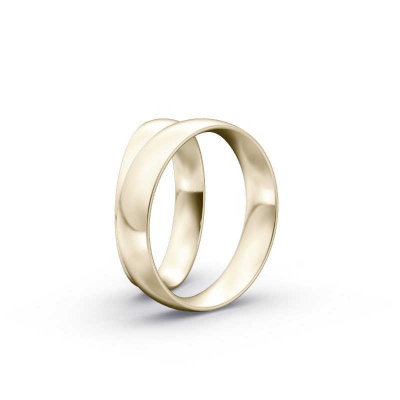 Miniaturbild: Trauringe TL9089 - Chamois (Altweißgold)