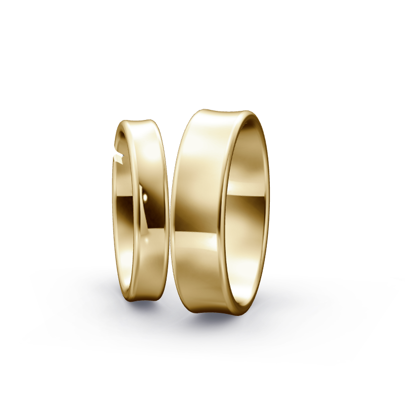 Miniaturbild: Trauringe TL5852 - Gelbgold (Poliert) | Eheringe aus Gold