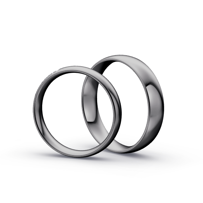 Miniaturbild: Trauringe TL9072 - Tantal (Poliert) | 999er Tantal Ring
