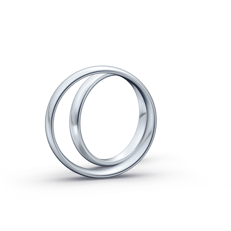 Miniaturbild: Trauringe TL7748 - Palladium
