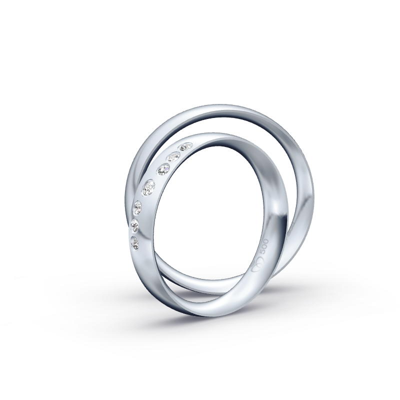 Miniaturbild: Trauringe TL9422 - Palladium