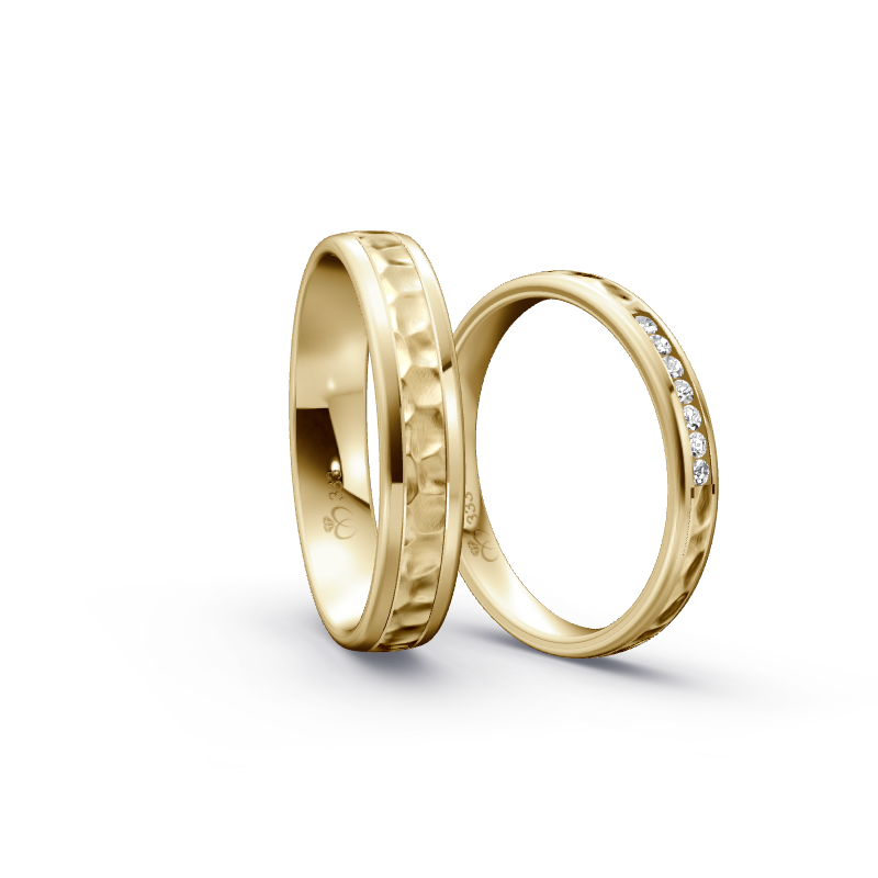 Miniaturbild: Trauringe TL3226 - Gelbgold (Kies / poliert) | Eheringe aus Gold
