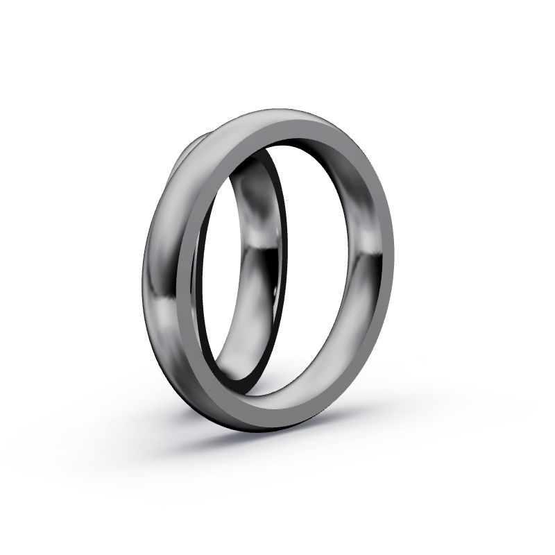 Miniaturbild: Trauringe TL8747 - Tantal (Poliert) | 999er Tantal Ring
