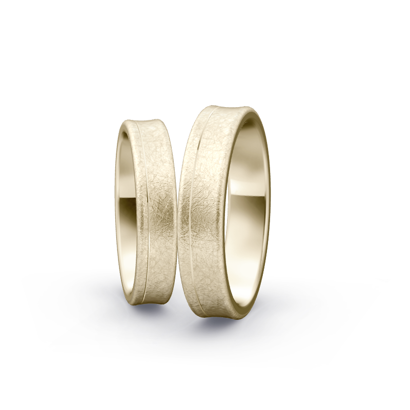 Miniaturbild: Trauringe TL9031 - Chamois (Altweißgold)