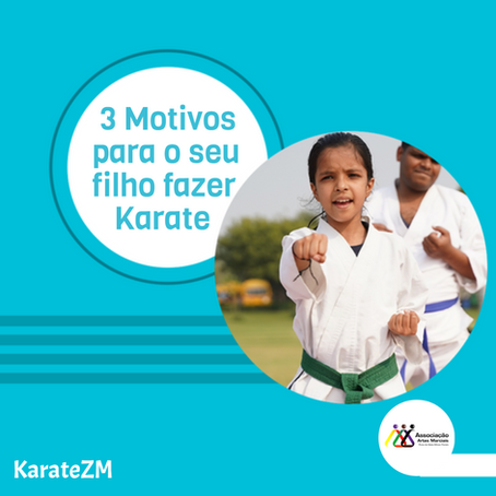 Os benefícios do karatê nas crianças. 
