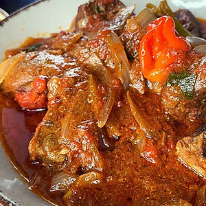 Boeuf à la sauce tomate