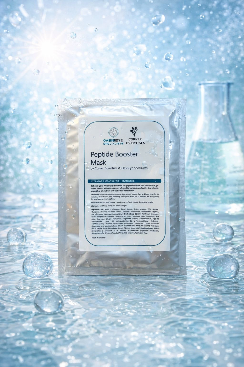The Corner Essentials Peptide Booster Mask