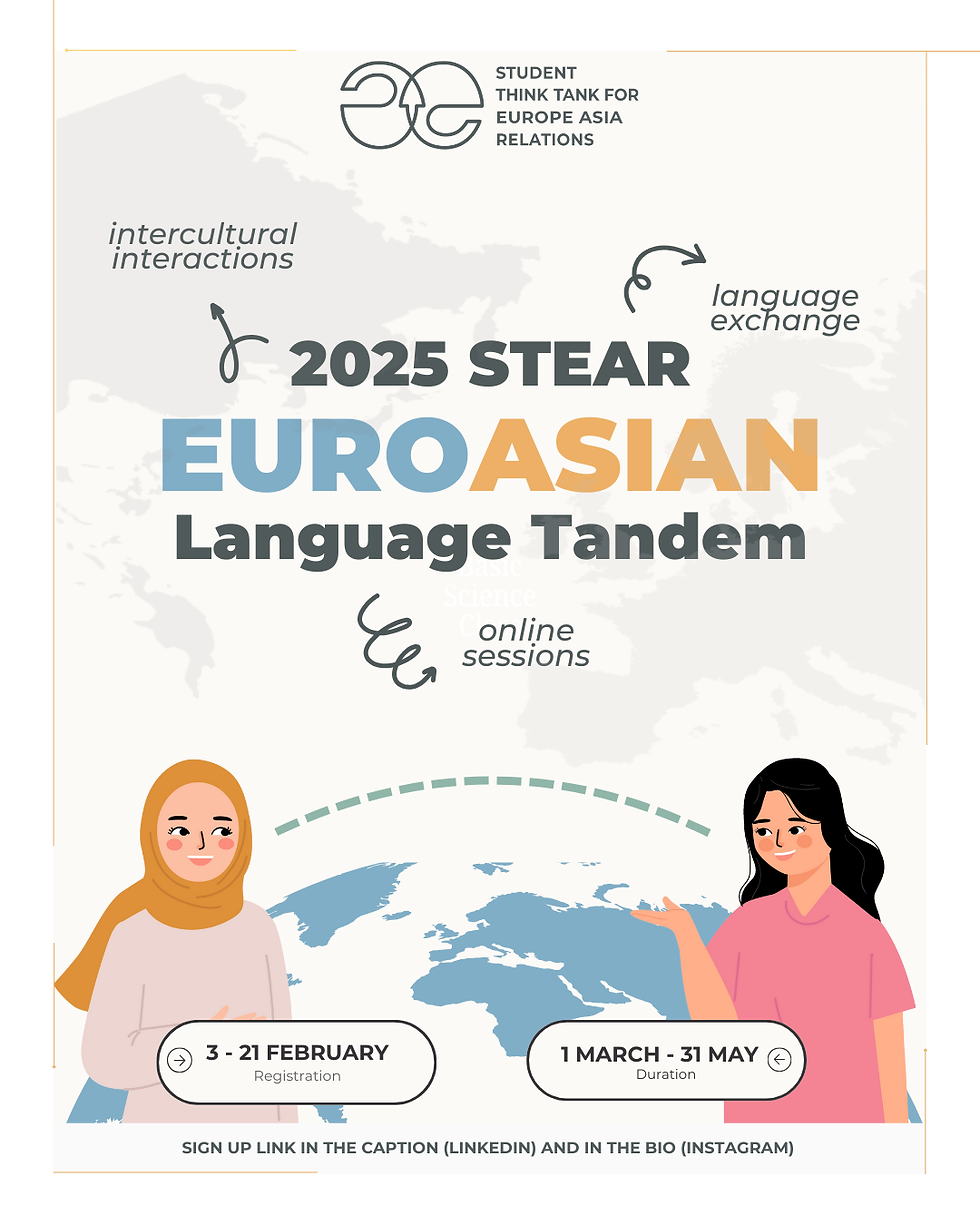 2025 STEAR Eurasian Language Tandem