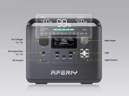 Mobile Powerstation Avery P010 (800 Watt) – zuverlässige Energie für Vanlife, Camping & Outdoor-Abenteuer