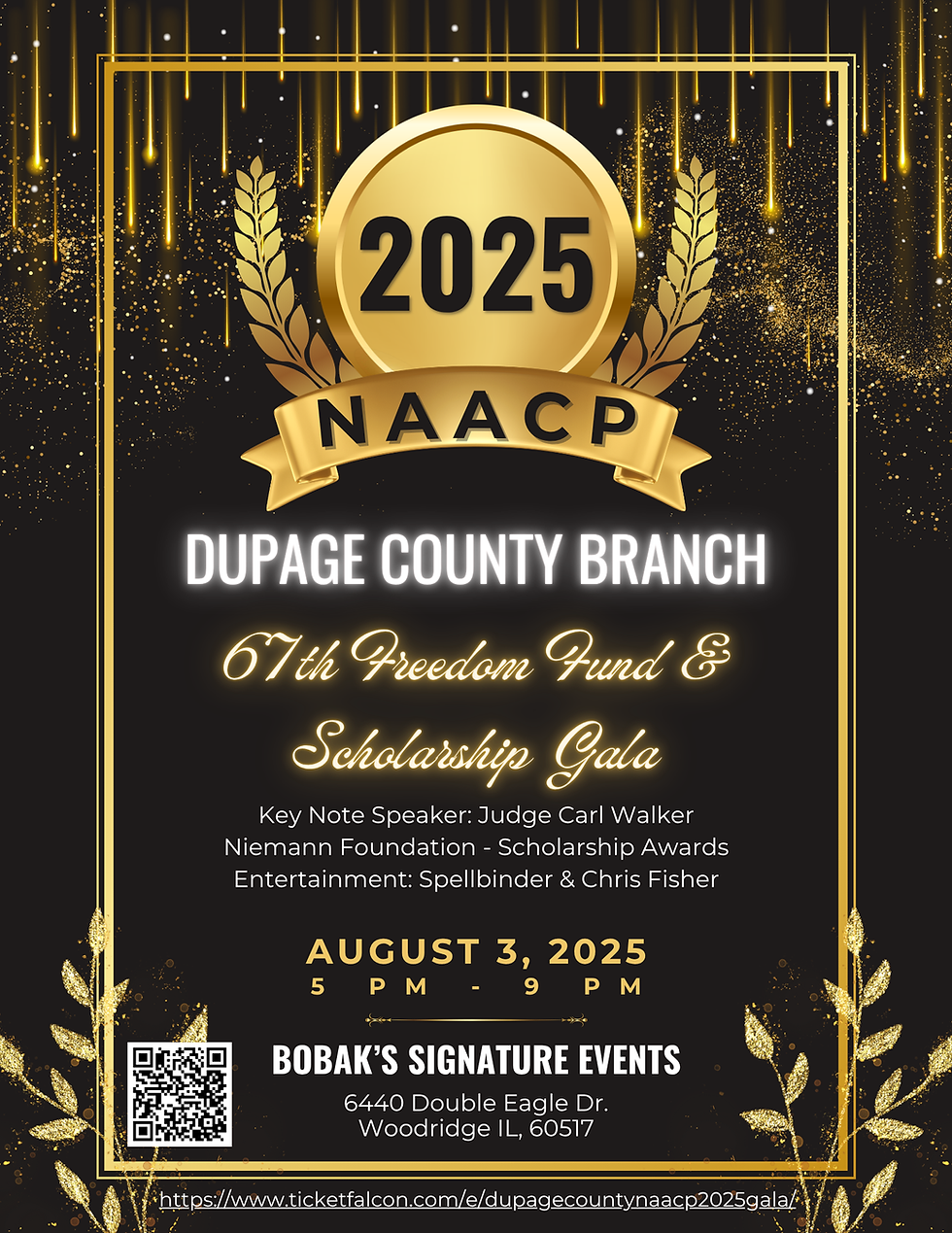 NAACP DuPage County's 67th Annual Freedom Fund Gala