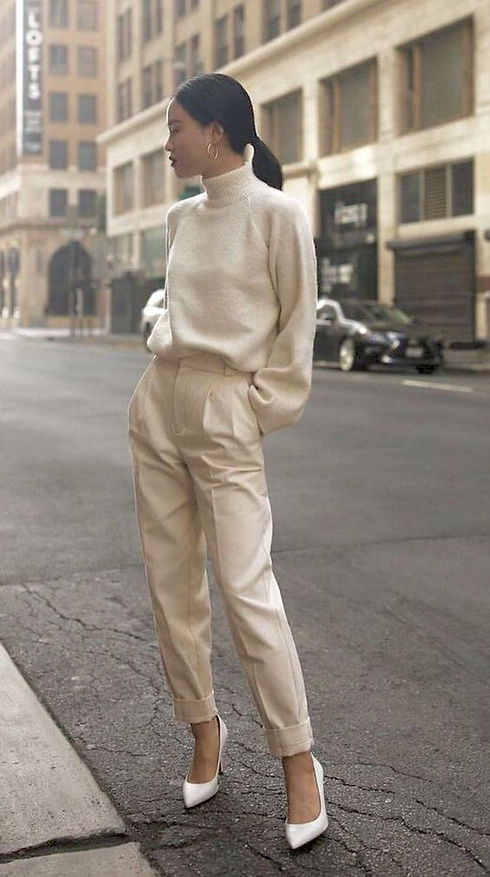 10 outfits de moda minimalista y elegant