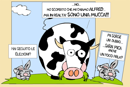 Striscia fumetto "Alfred"