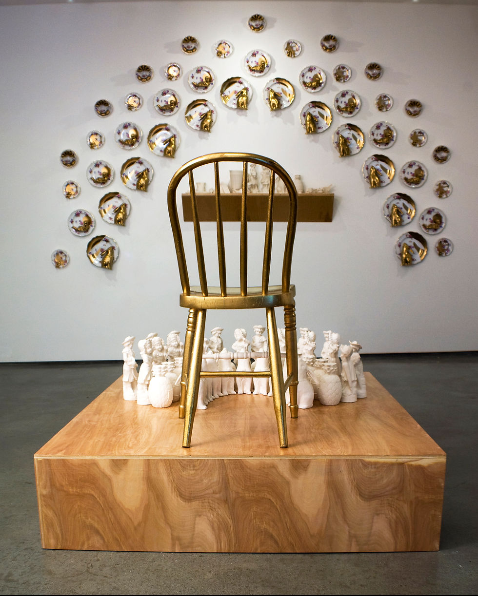 Golden Seat and Spode Arch