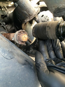 Broken Driveshaft