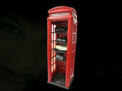 vetrinetta cabina telefonica
