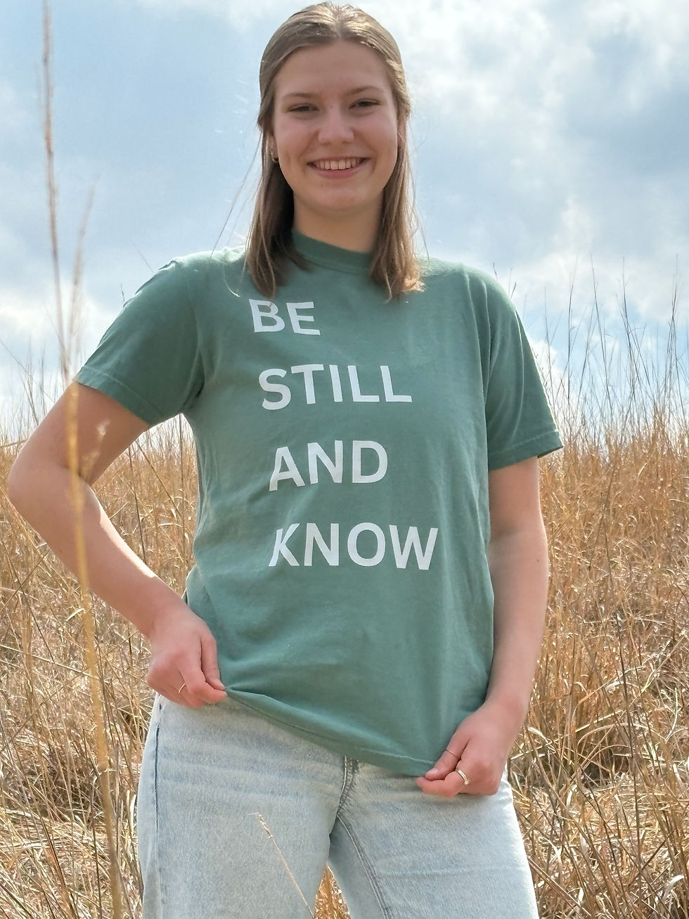Thumbnail: BE STILL TEE