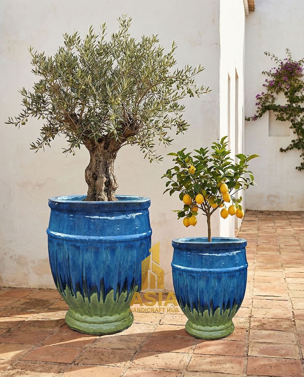 Vietnam Pots, Outdoor Ceramics from Vietnam