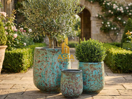 ceramic planters for the India market