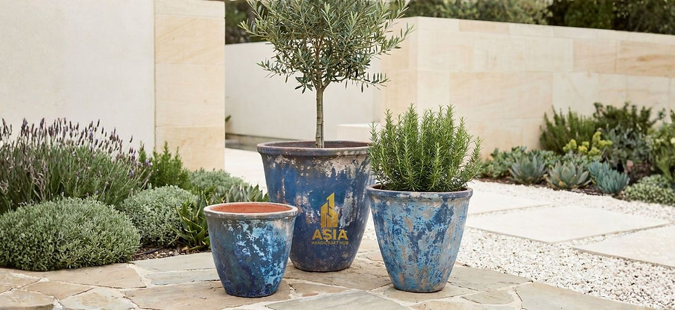 Wholesale pottery pots, Vietnam pot wholesaler