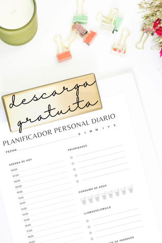 6 VENTAJAS DE UTILIZAR UN PLANIFICADOR PERSONAL DIARIO