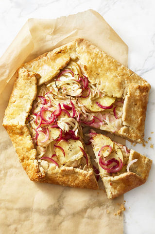 RECETA: GALLETTE RÚSTICO DE PAPAS E HINOJO