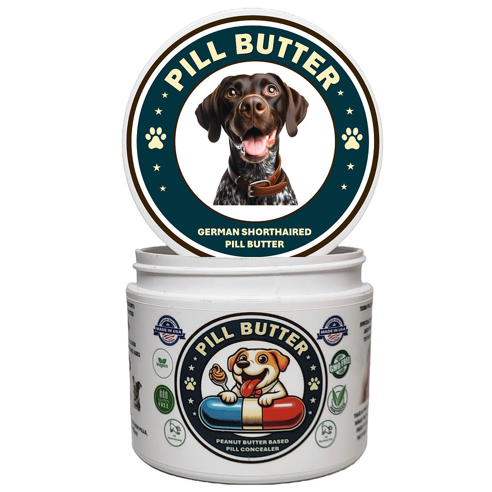 German Shorthaired Pointer Pill Butter