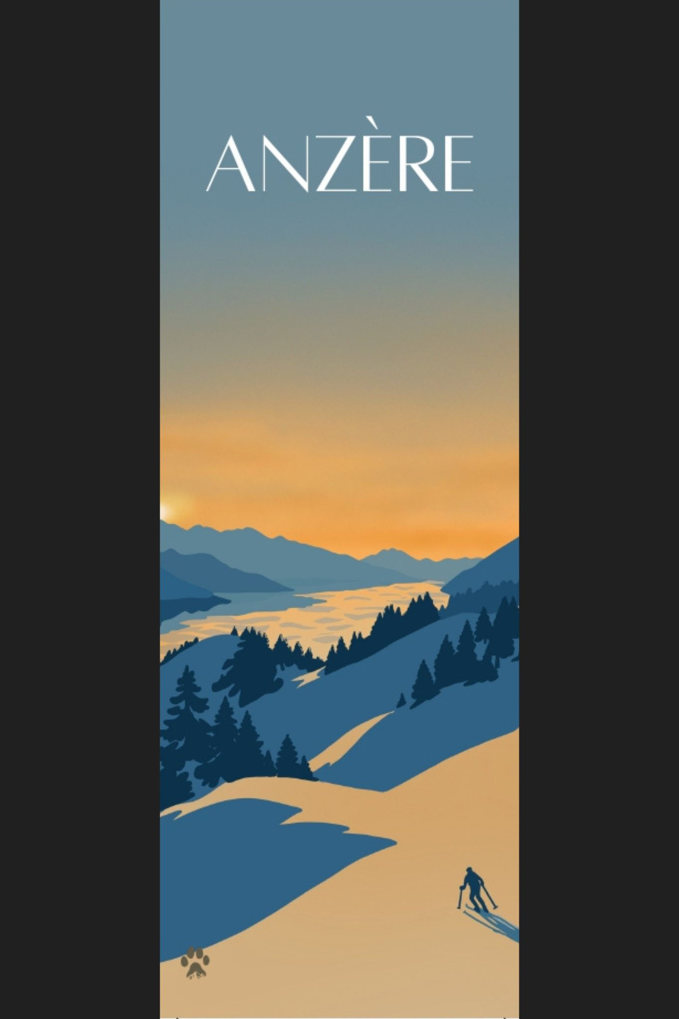 Le skieur 