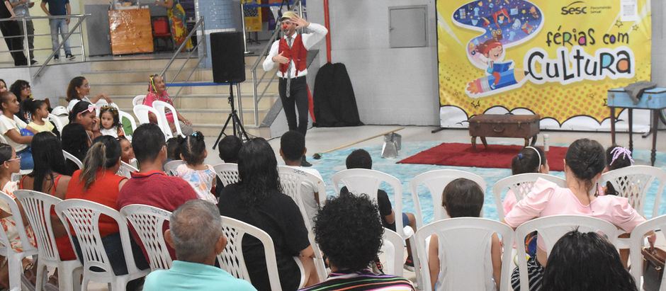 Programação de férias no Sesc Deodoro garante diversão para a criançada