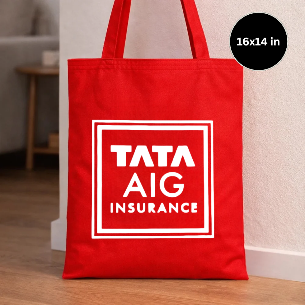 Thumbnail: Cotton Twill Tote Bag | 1 Col Logo | Coloured | 14 X 16 Inches  | BBZ | D240